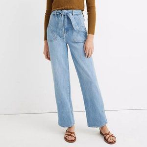 Madewell X Warm High-Rise Wide-Leg Jeans 35
